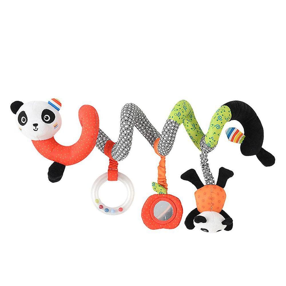 Bebê infantil crianças carrinho de criança dos desenhos animados e cama espiral carrinho assento carrinho pendurado brinquedos
