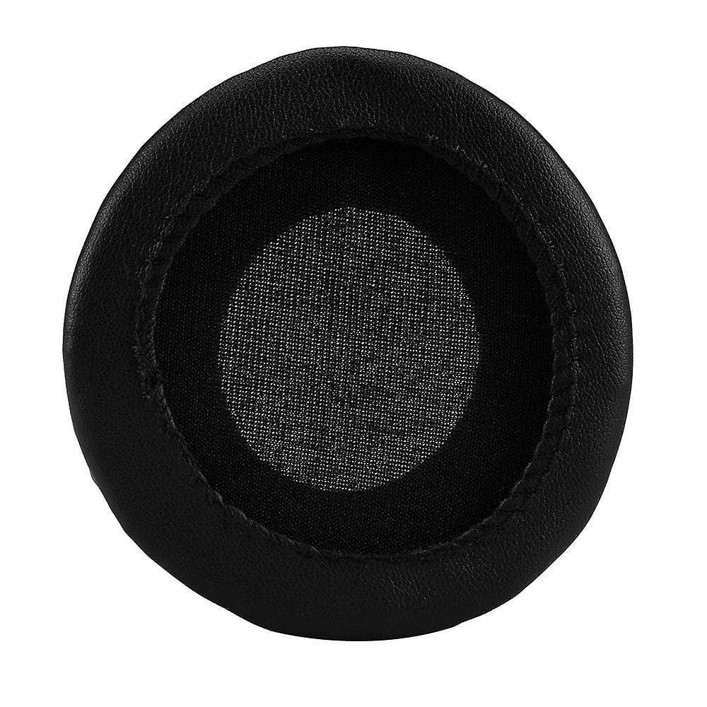 1 par de almofadas de substituição de couro de proteína 70mm fones de ouvido