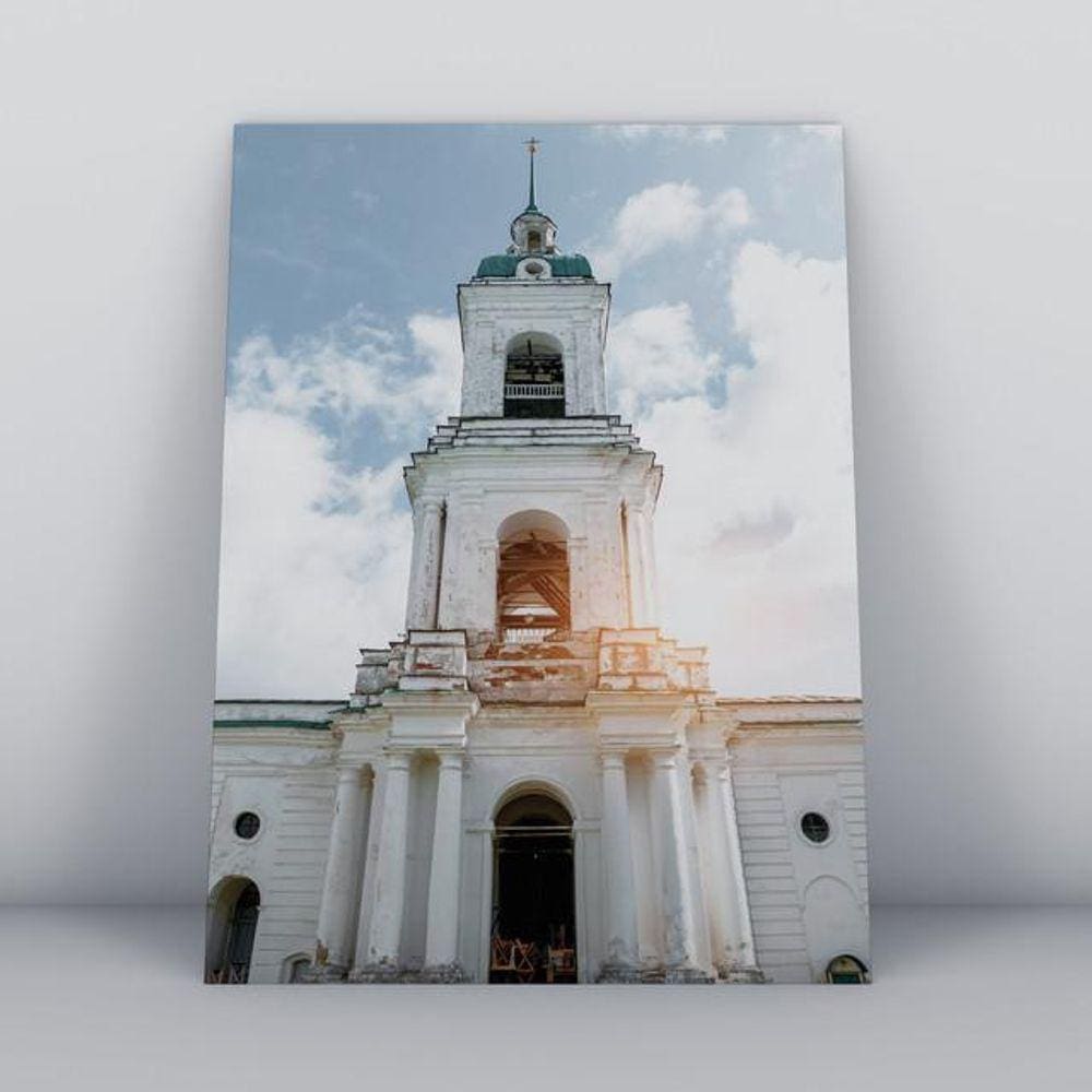 Quadros TAC religião Cristã 061 - 20x30cm - MDF - Colorido