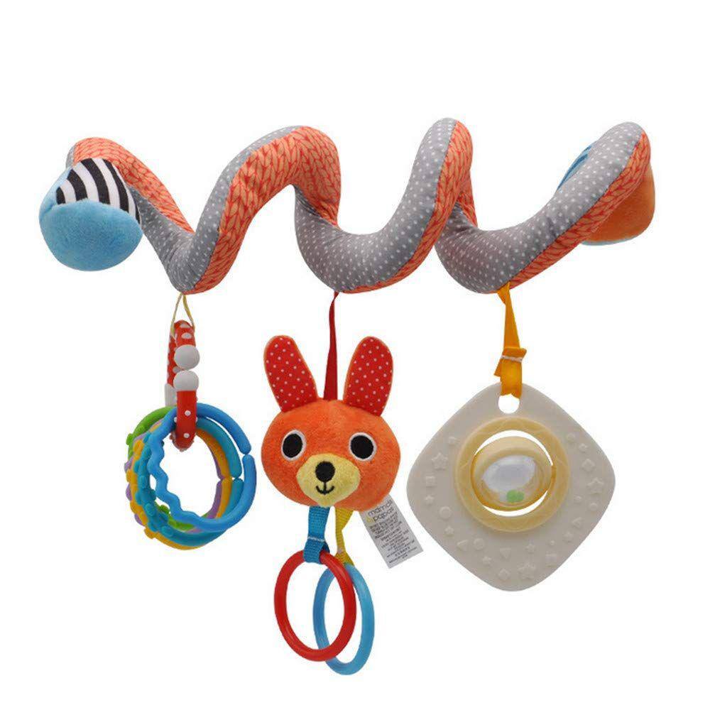 Brinquedo de atividade espiral, brinquedos pendurados para bebês, bebê espiral p