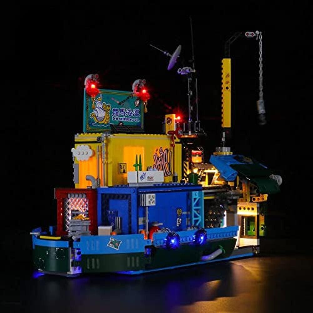 Kit de luz LED para 80013 Monkey Kidâ€™ s Team Secret HQ Toy Bu