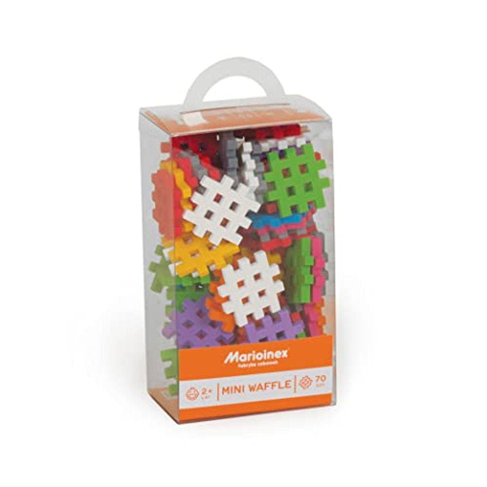 Conjunto de construção de mini blocos de waffle - Interativo e divertido