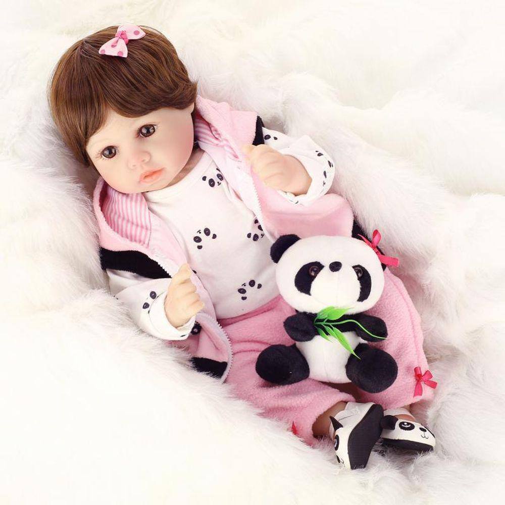 Bonecas Reborn Baby Dolls de 50 cm Docka Barn Leksaker Nyfödd Doll Girl Gift