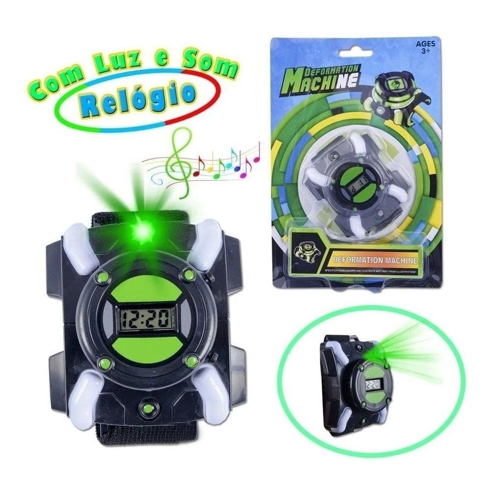 Ben 10 Relógio Digital Alien Omnitrix - Sunny 1799 em Promoção na