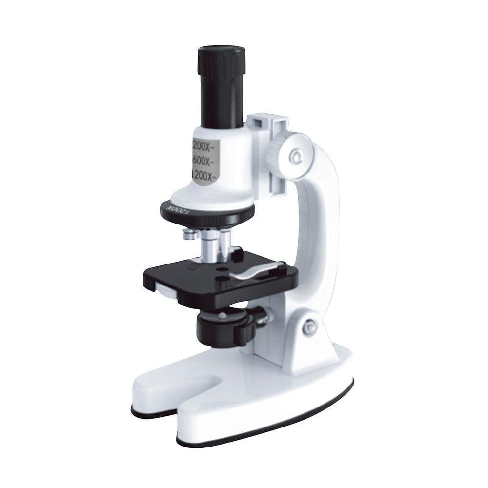 Hd 1200 vezes conjunto de brinquedos de microscópio equipamento de experimento de ciência biológica infantil ciência educacional e presente de educaçã