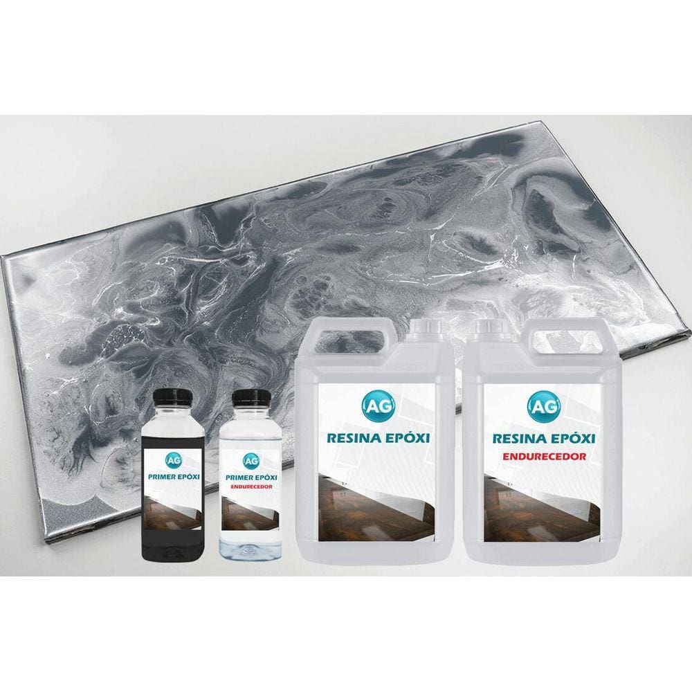 Kit Bancada Metálico Prata Platinum / Cinza Ferro Ag