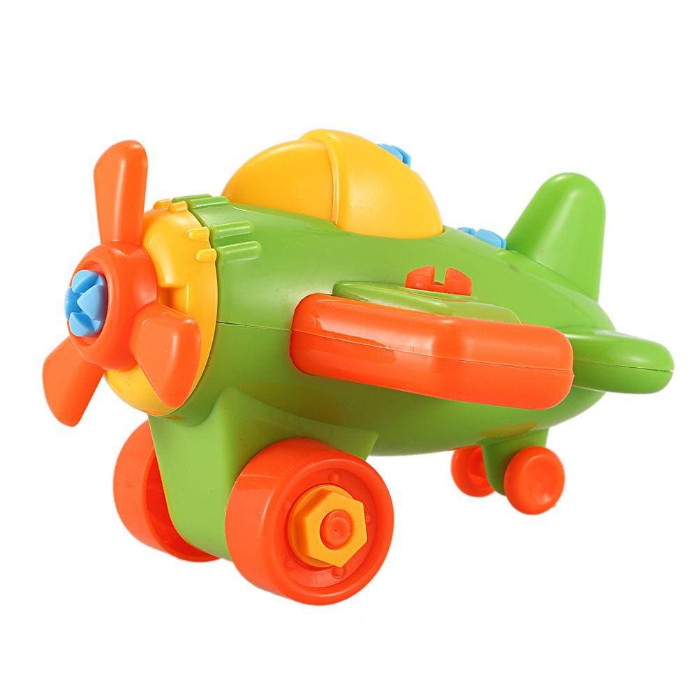 Brinquedos de construção desmontam brinquedos montagem de aeronaves Ro onesi
