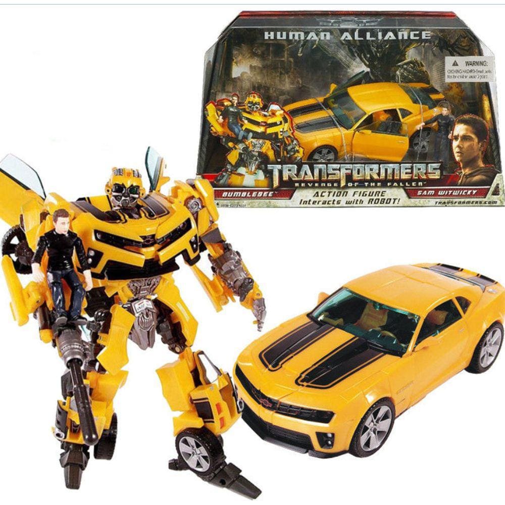 Transformers Bumblebee Robô Caminhão Figuras Kid Brinquedo