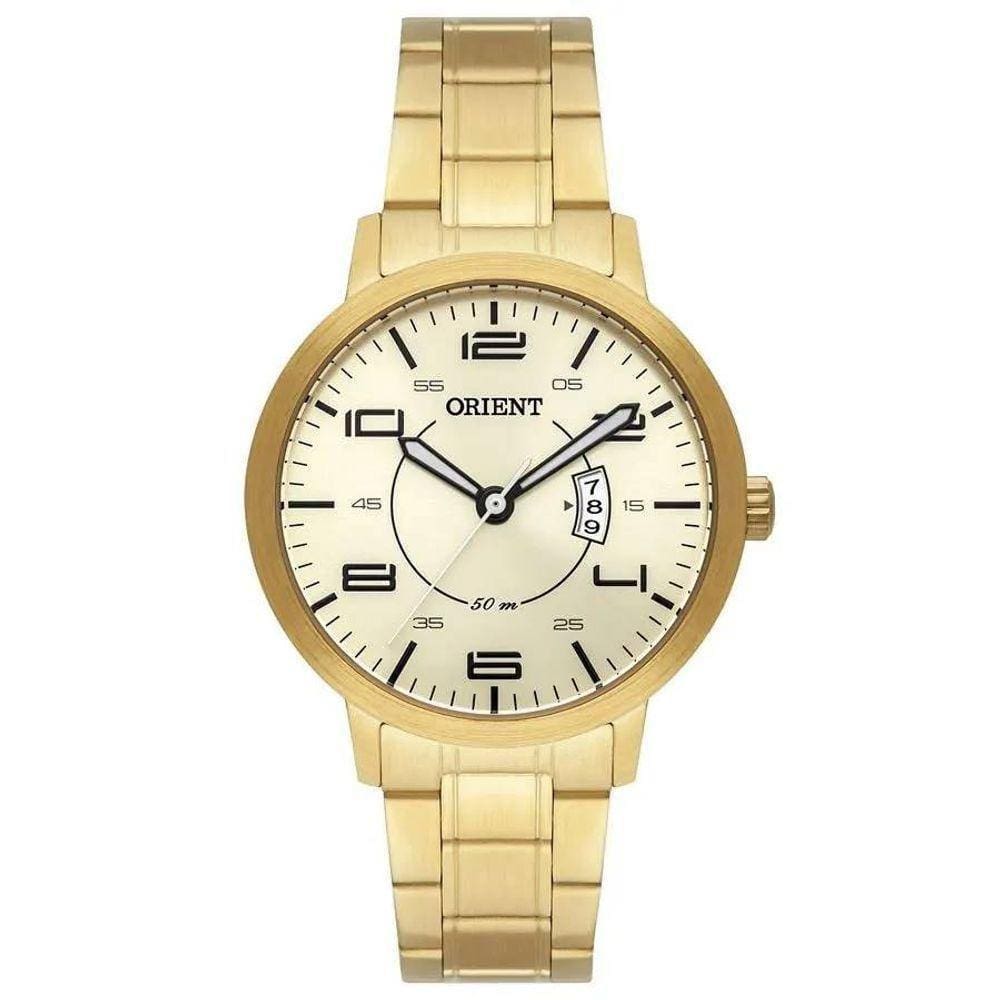 Relógio Orient Feminino Ref: Fgss1198 C2kx Casual Dourado