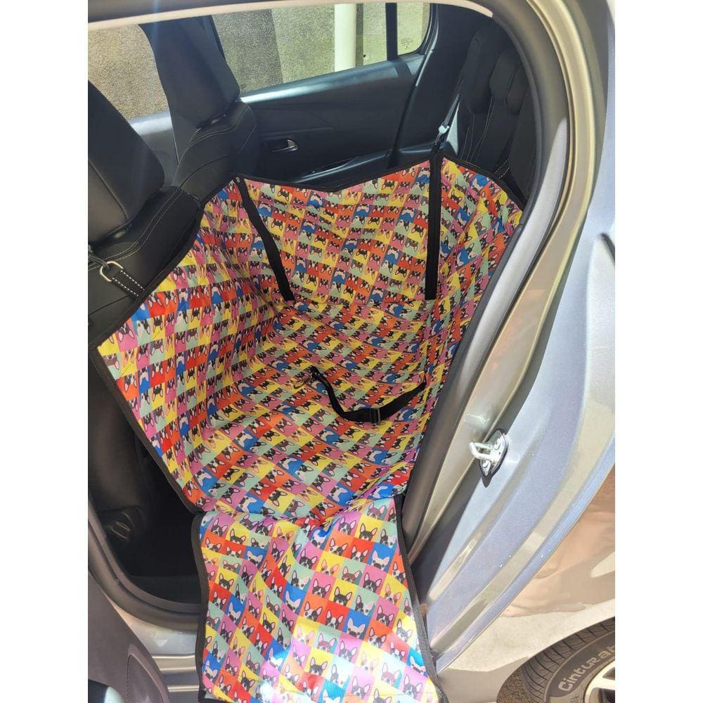 Capa Banco Carro Impermeável - 70x40 cm - Raças Pequenas/Médias