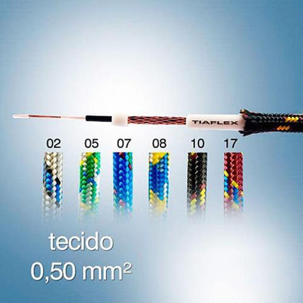 Cabo Guitarra 0.50mm - 40m | Blindagem Dupla