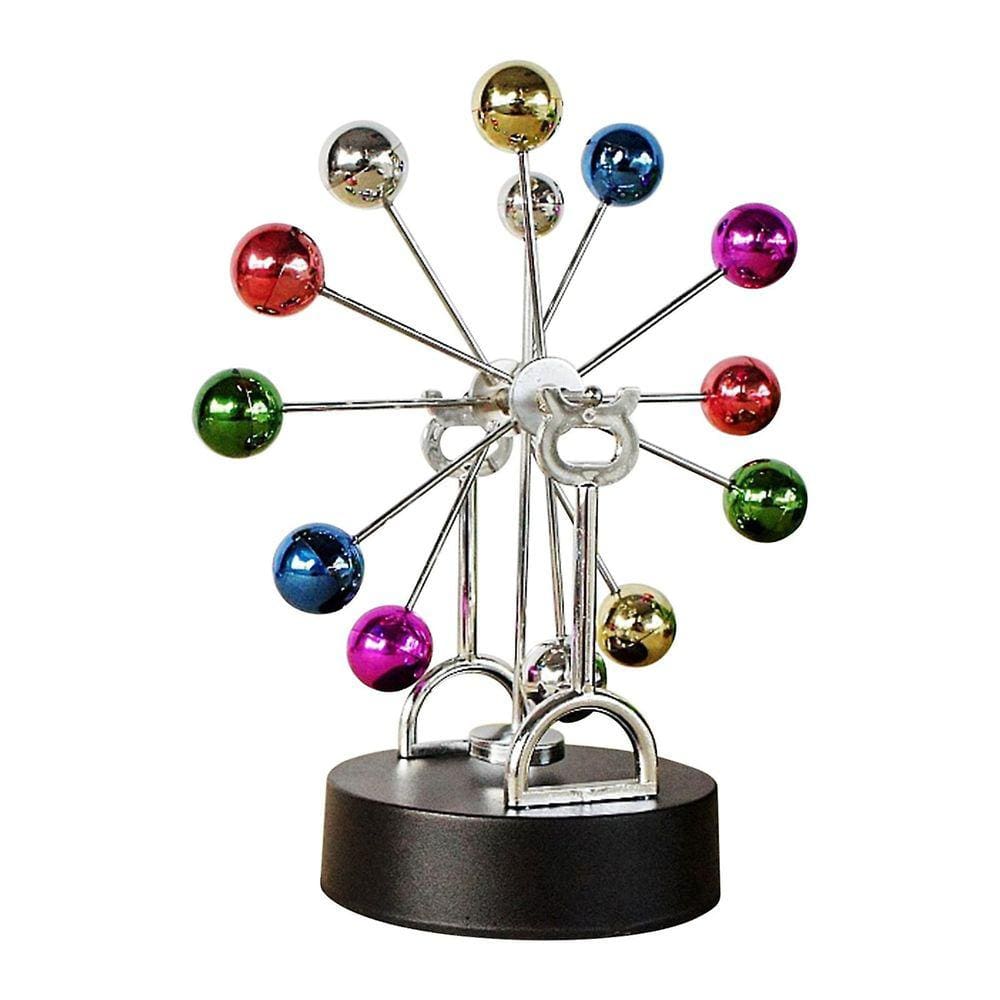 Brinquedo de mesa de movimento perpétuo Bolas de equilíbrio giratório Brinquedo de ciência física