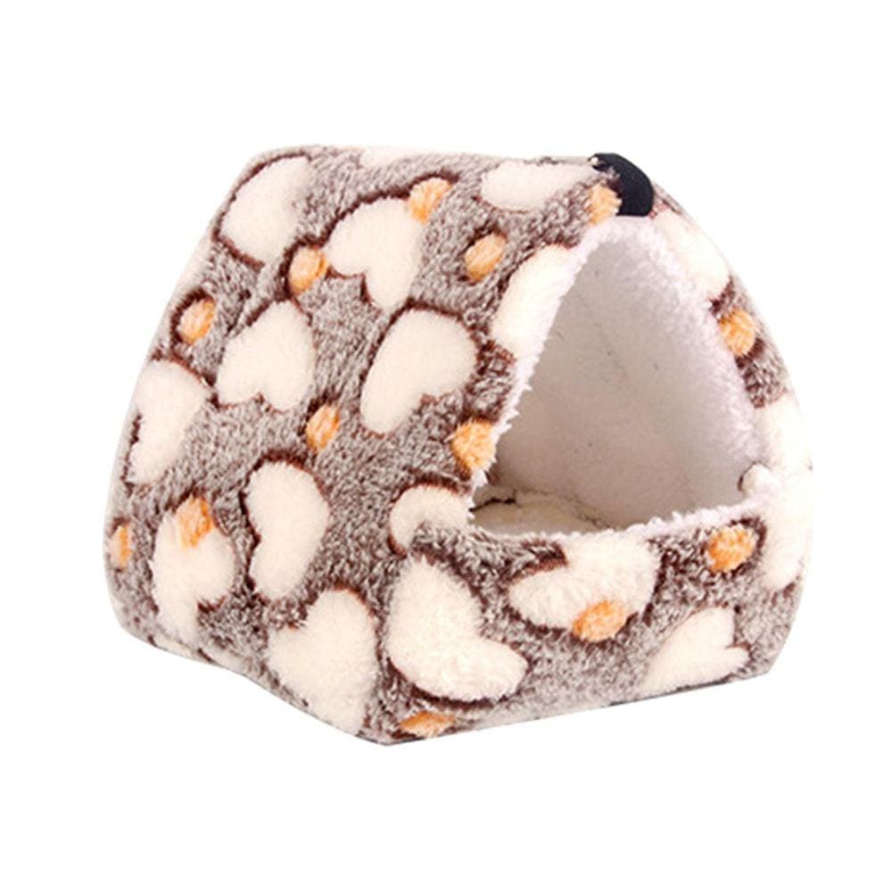 Esquilo macio do porquinho da índia do hamster da primavera do inverno mantém o sono confortável da casa quente