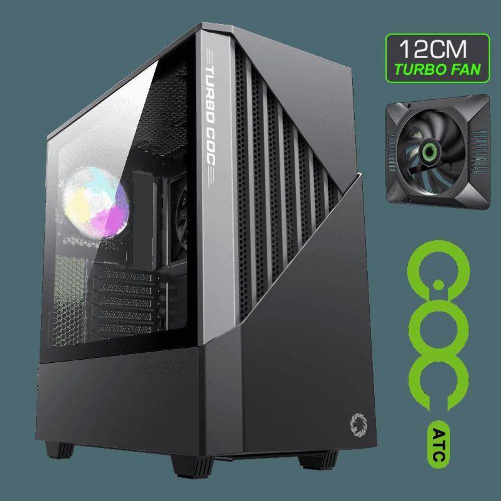 Gabinete Gamer Gamemax Revolt, Vidro Temperado, 3x Fans Argb, Branco -  Carrefour