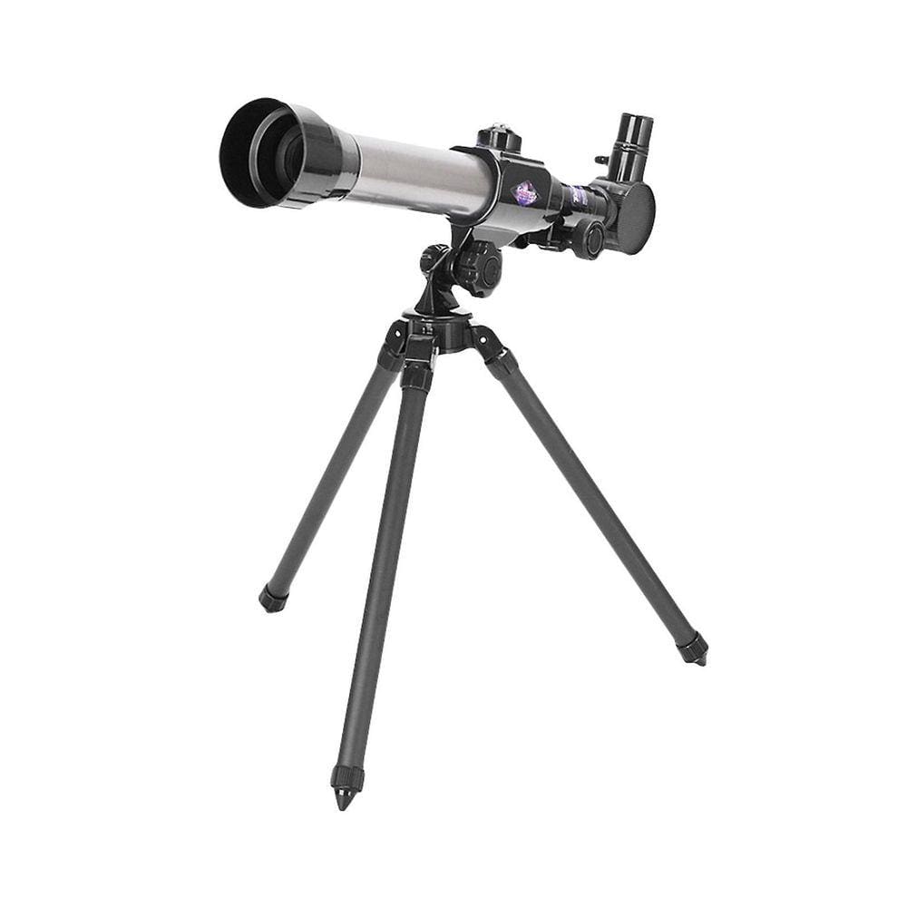 Telescópio de ciência com tripé 3 oculares portáteis para crianças e iniciantes 2ml