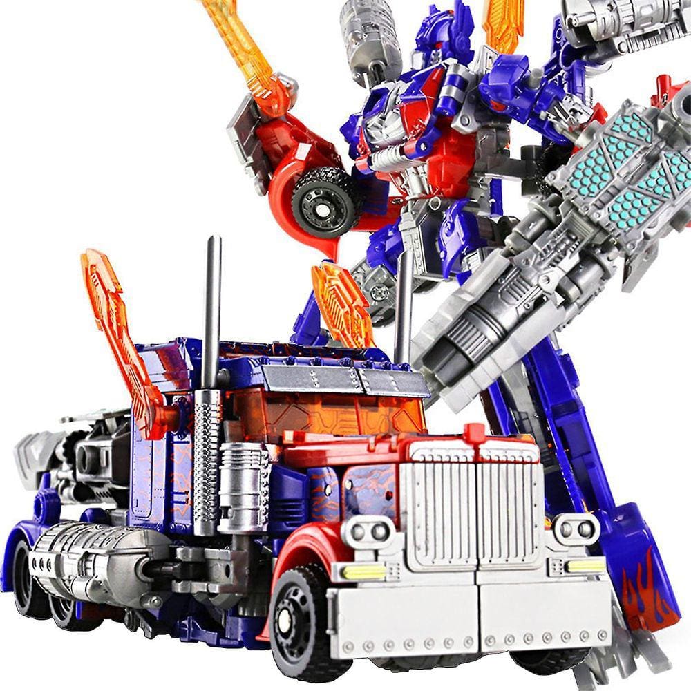 Brinquedos de Transformação Optimus Prime Action Figures Carro Robô