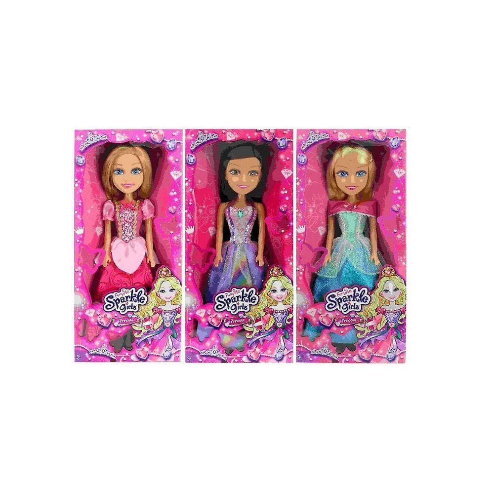 Zuru 18`` Fada E Princesa Meninas Jogando Fun Dolls Sparkle