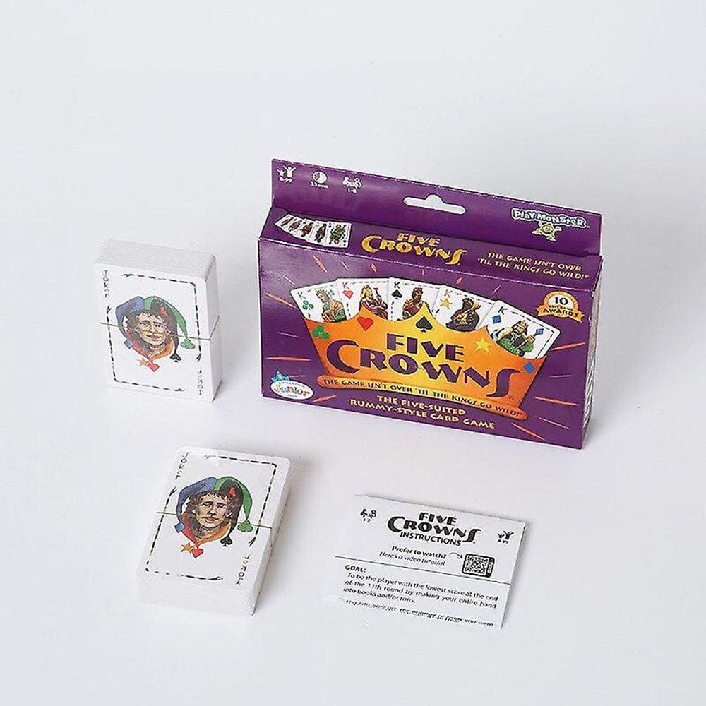 Versão em inglês Five Crowns Card Board Game For Party Shry