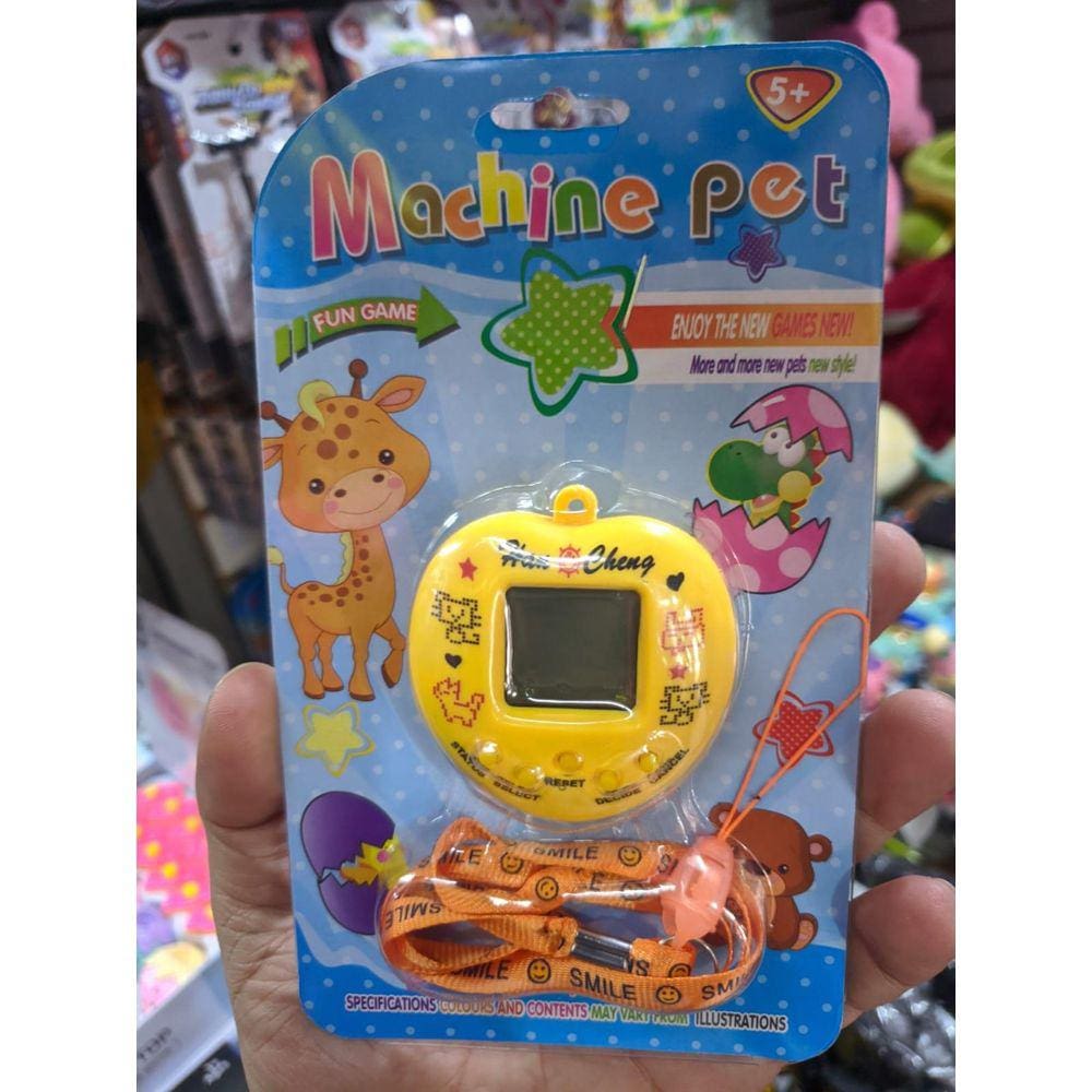 Tamagoch Amarelo - 168 em 1 - Brinquedo Retro