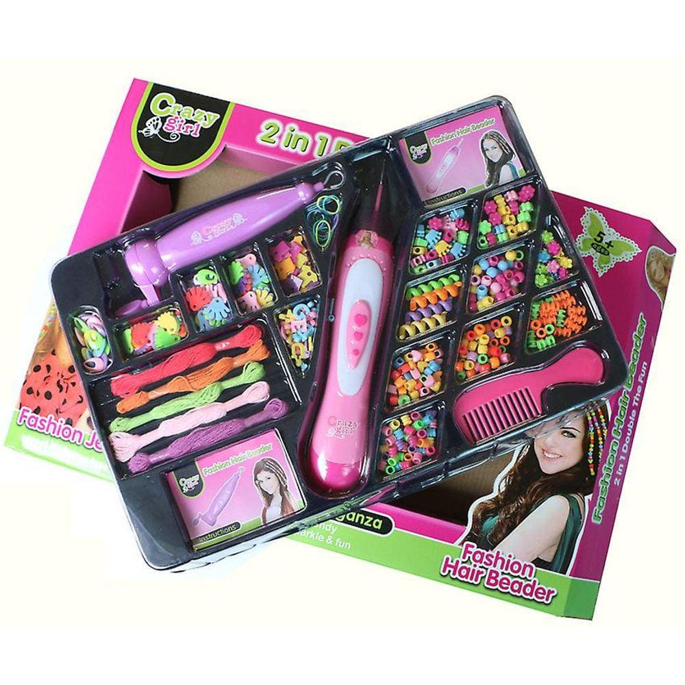 Brinquedo Cabelo Tagem E Contas Kit