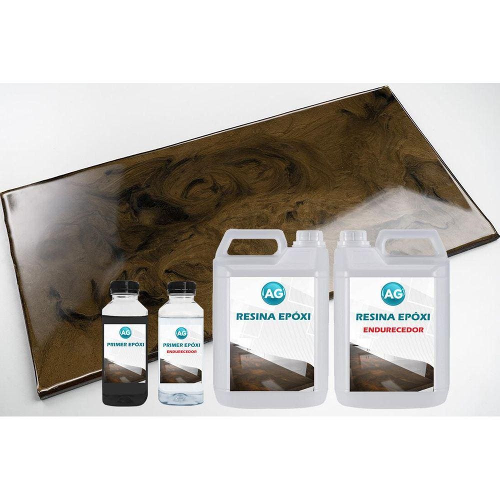 Kit Bancada Metálico por M com Primer e Resina Epóxi - Preto