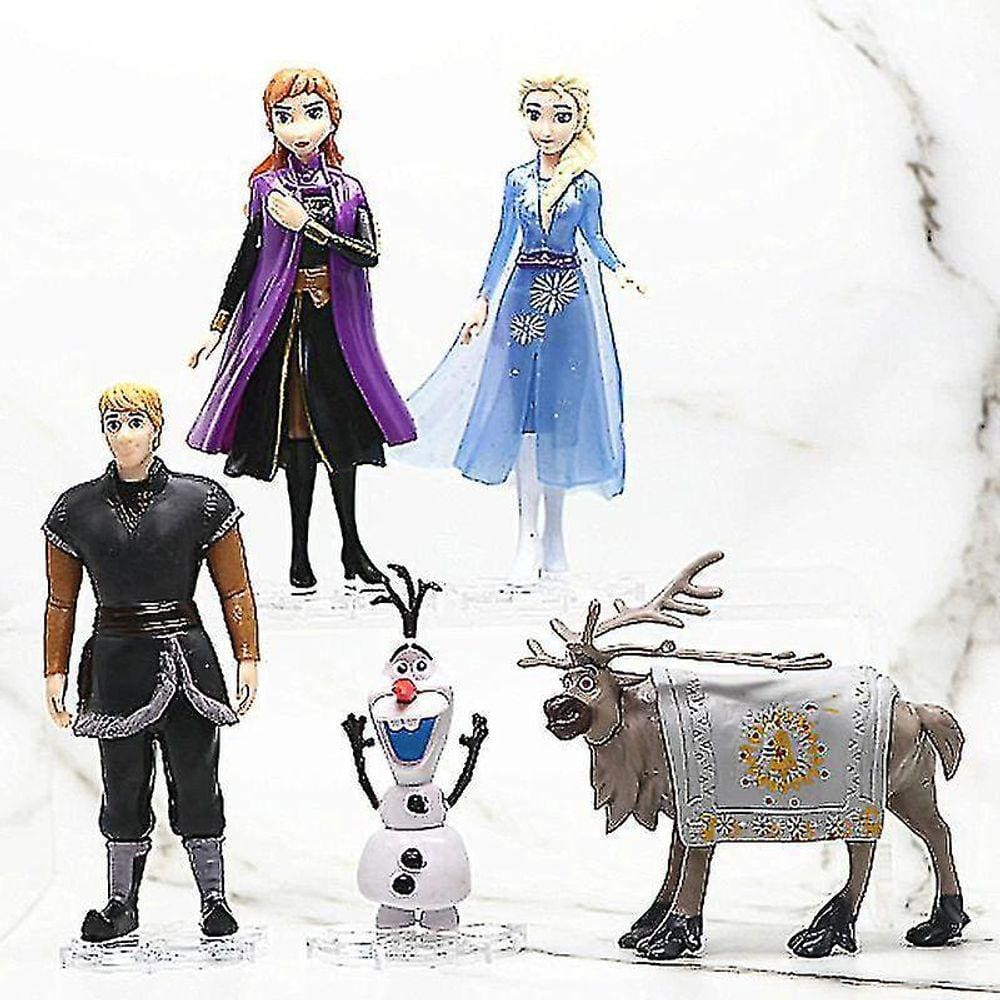 Kit 2 Boneca Frozen Princesa Elza e Ana Disney