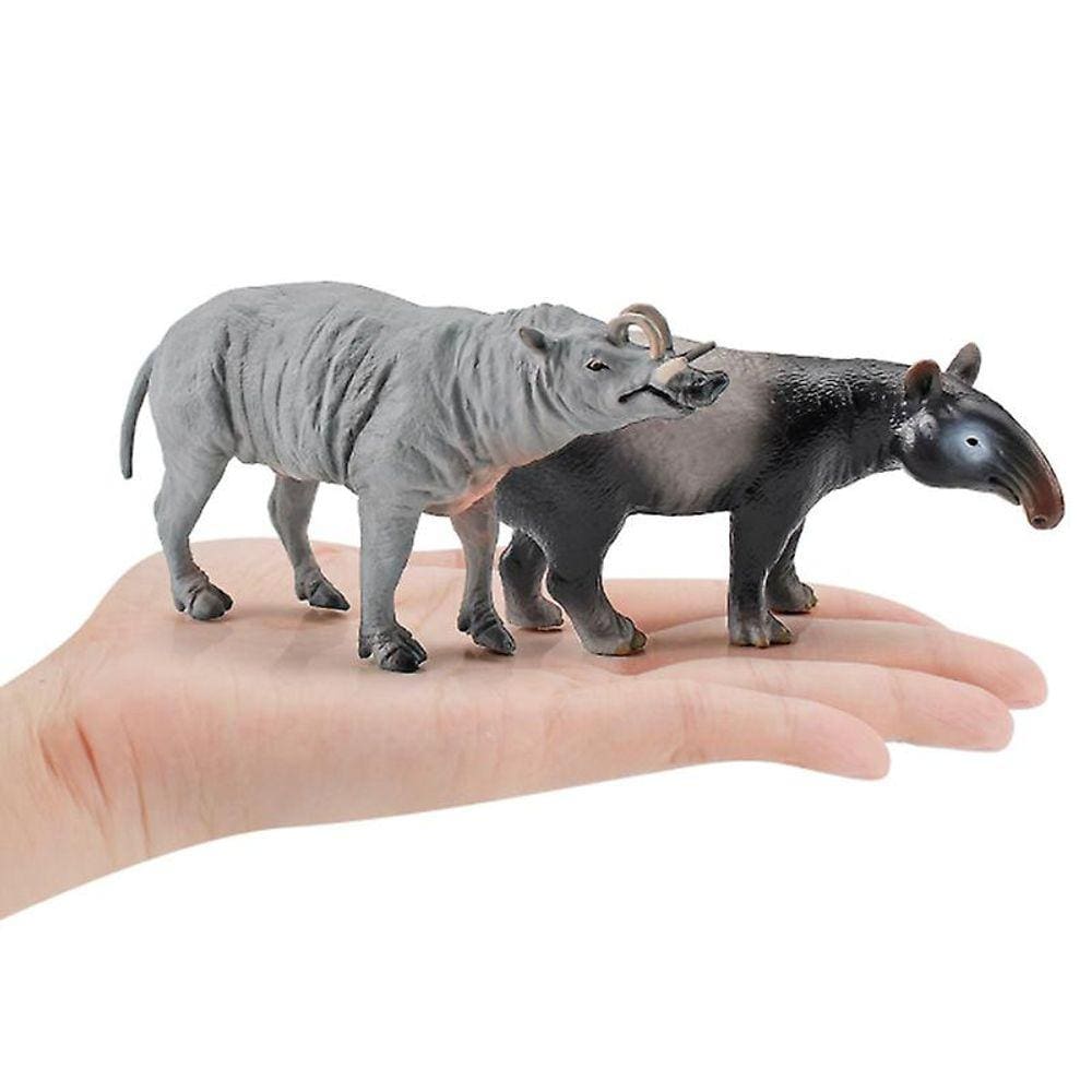Simulação de Floresta Tropical Animal Ameaçado de Extinção Cervo-Anta