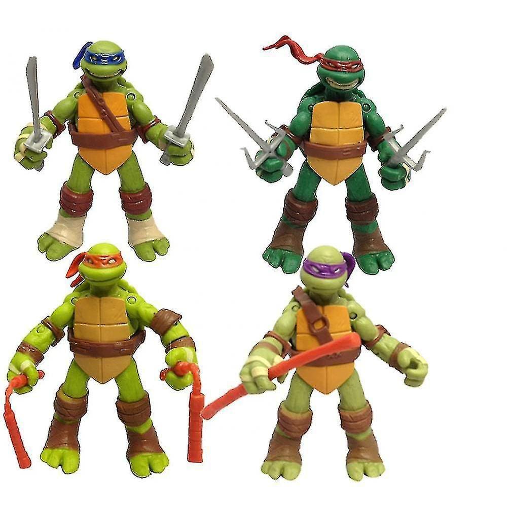新品未開封★ACTION! KIT-2014 4 pcs set teenage mutant ninja turtles | Extra