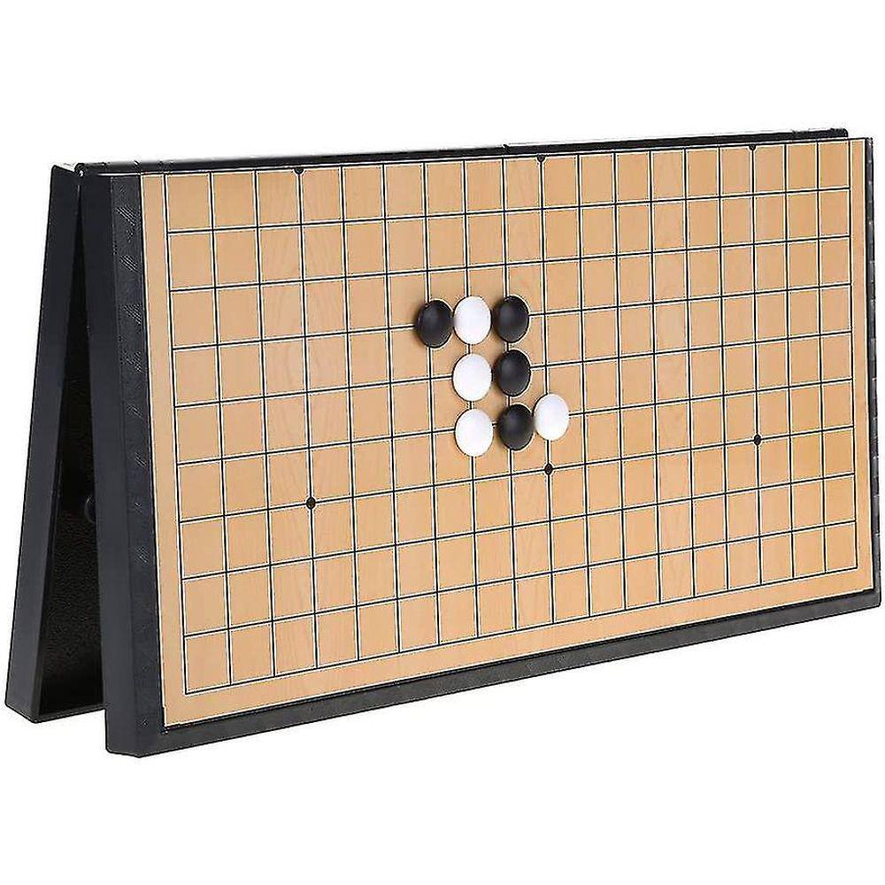 Jogo De Xadrez Magnético Dobrável Tabuleiro Portátil 25x25cm - R$ 59,89