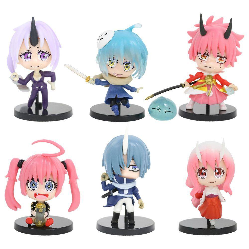 6pcs/set Harry Potter Figuras Anime Benimaru Shuna Figurines