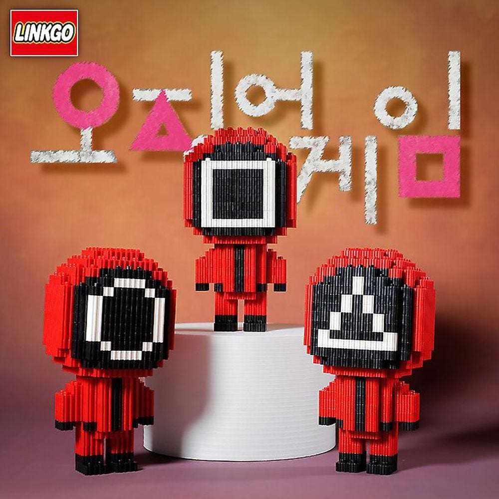 Jogo de Tridimensional Série de Bonecas Montado Modelo Brinquedo