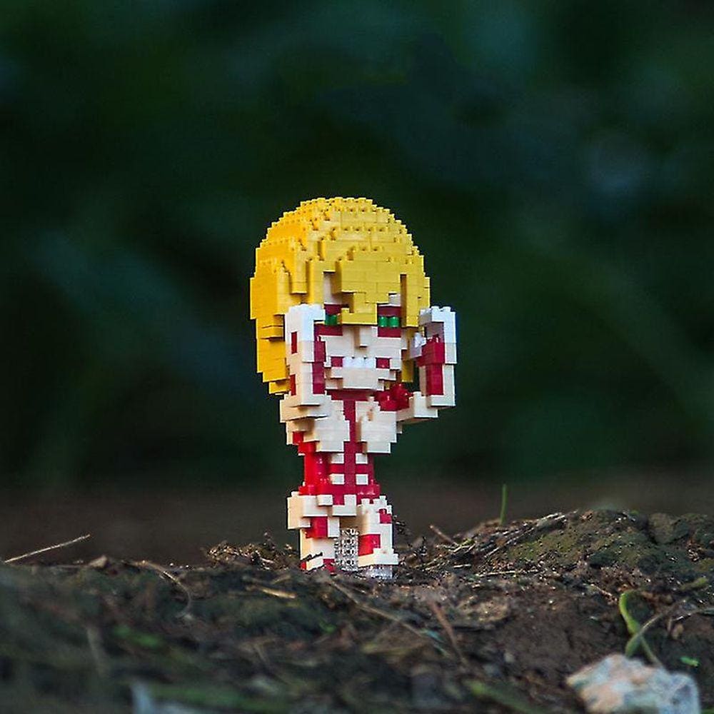 Anime 3d Diy Colossal Titan Armored Titan Jaw Titan Building