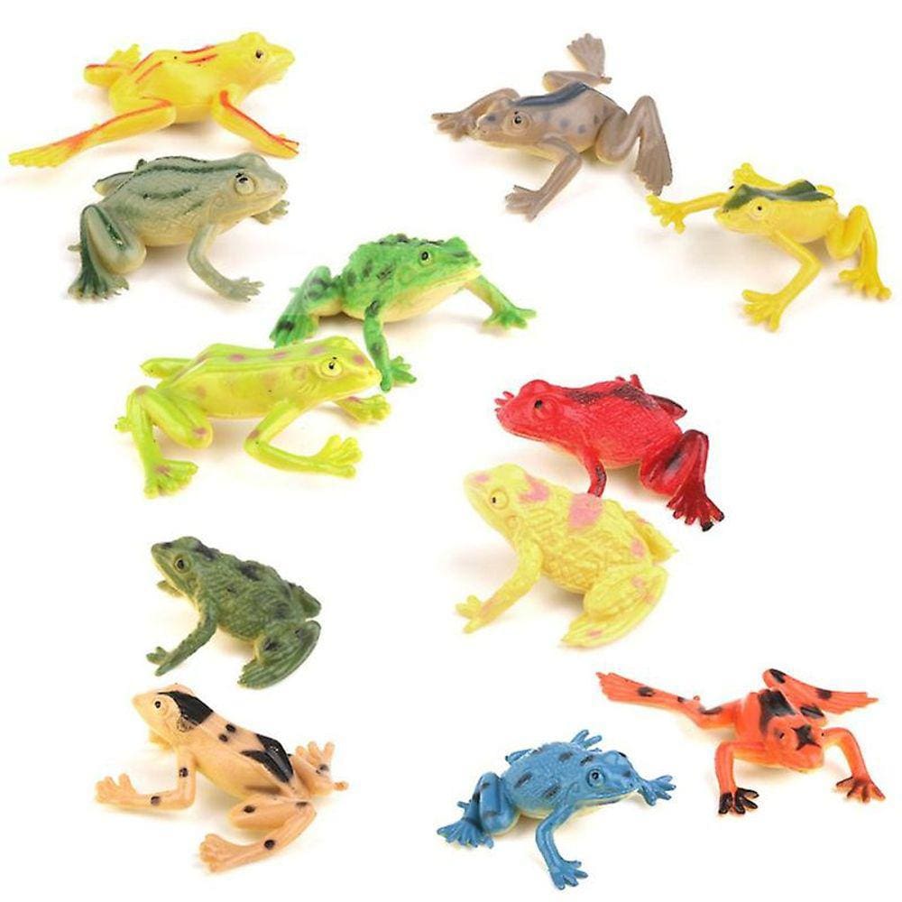 12pcs modelo de plástico figuras de brinquedo crianças jogo