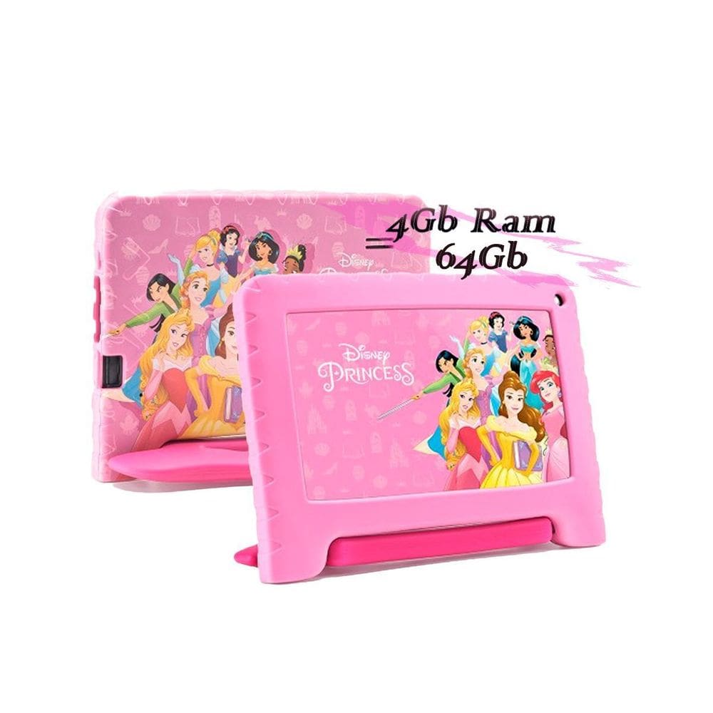 Tablet Disney Princesas 4G 64GB - Compre Agora