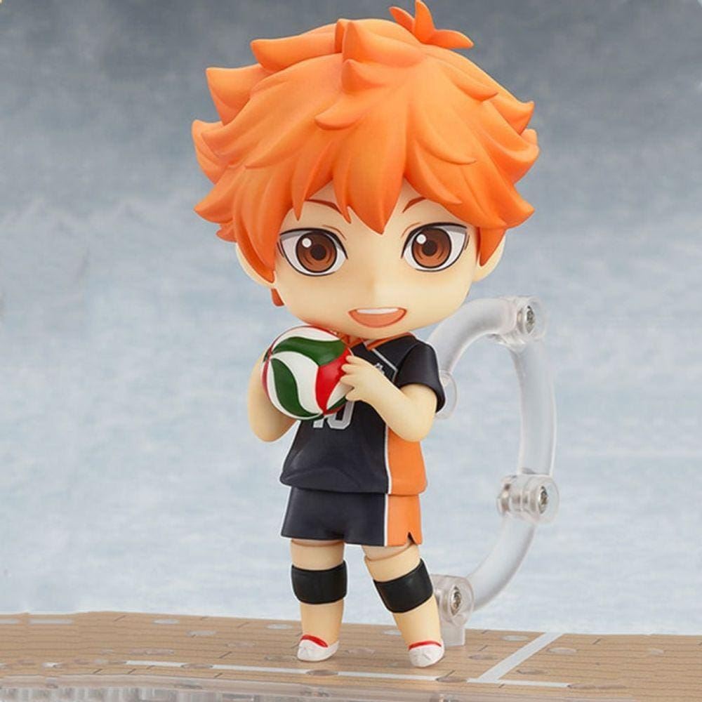 10cm Haikyu Anime Figures Hinata Shoyo #461 Kageyama Tobio #489 Oikawa Tooru #563 Kozume Kenma #605 Action Figma Cute Toys Sport Doll| Figuras de Ação