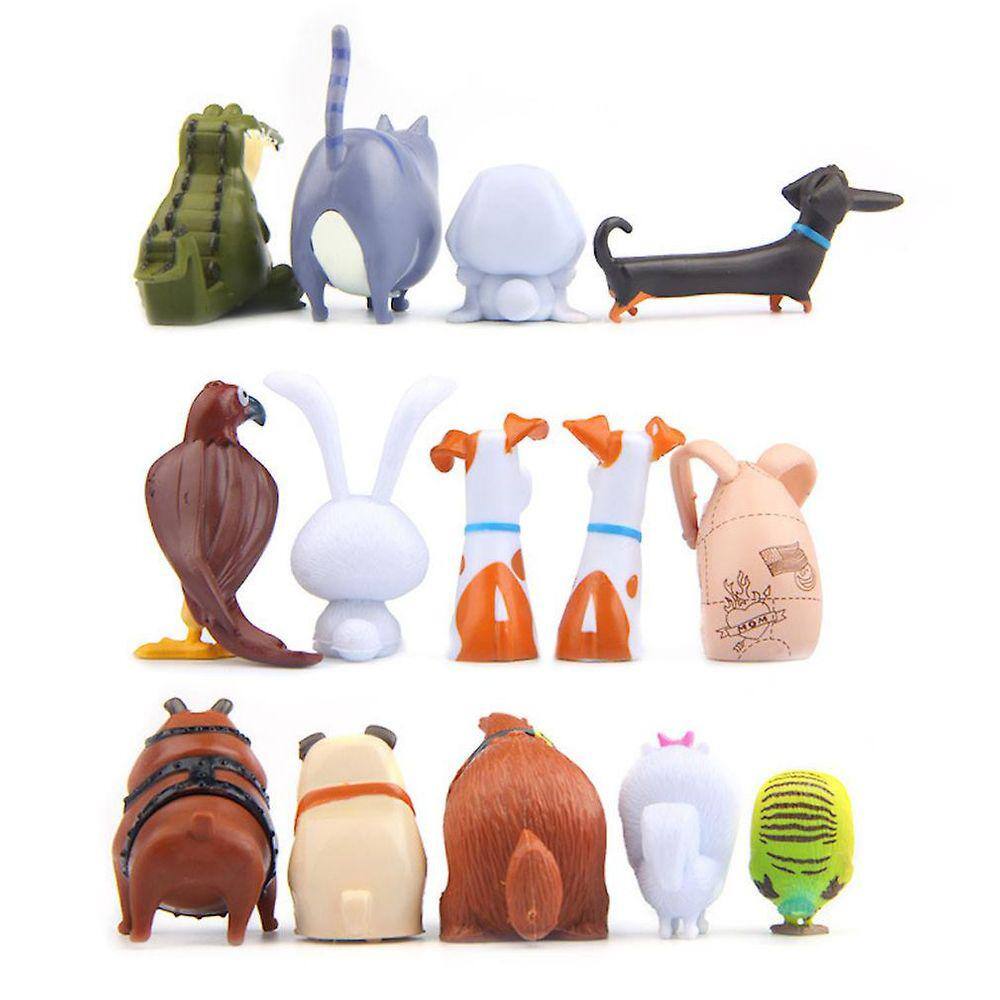 Miniaturas de Animais Selvagens - 14 peças realistas