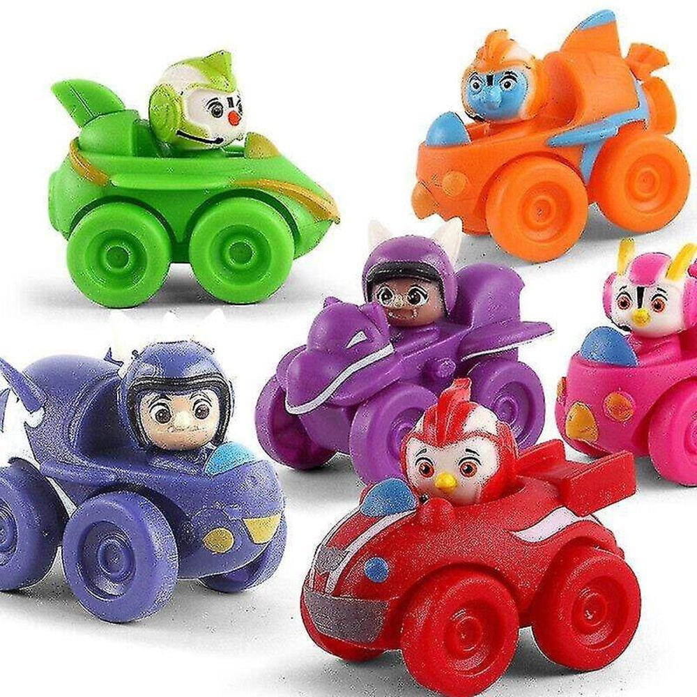 6pcs Top Wing Figuras 7cm Scooter Gift Collectionmt