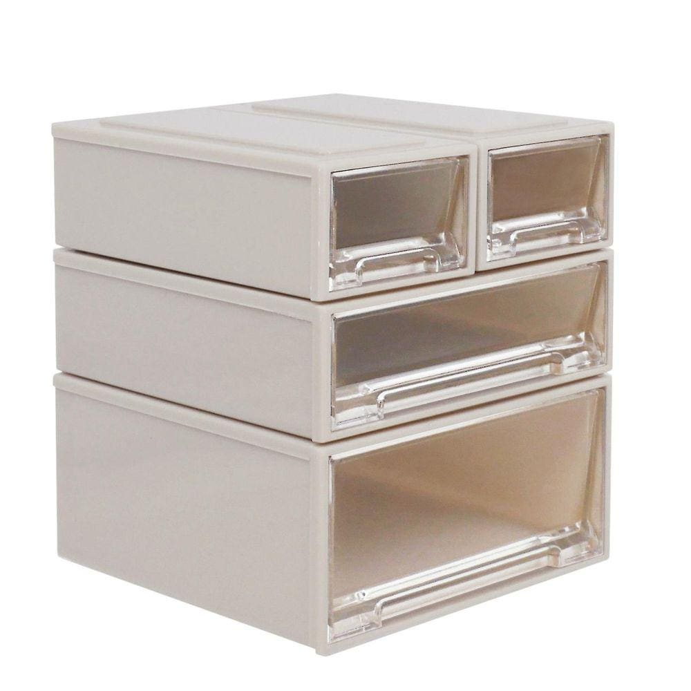 1:6 Dollhouse Mini Móveis Grande Gaveta Caixa de Armazenamento Combin