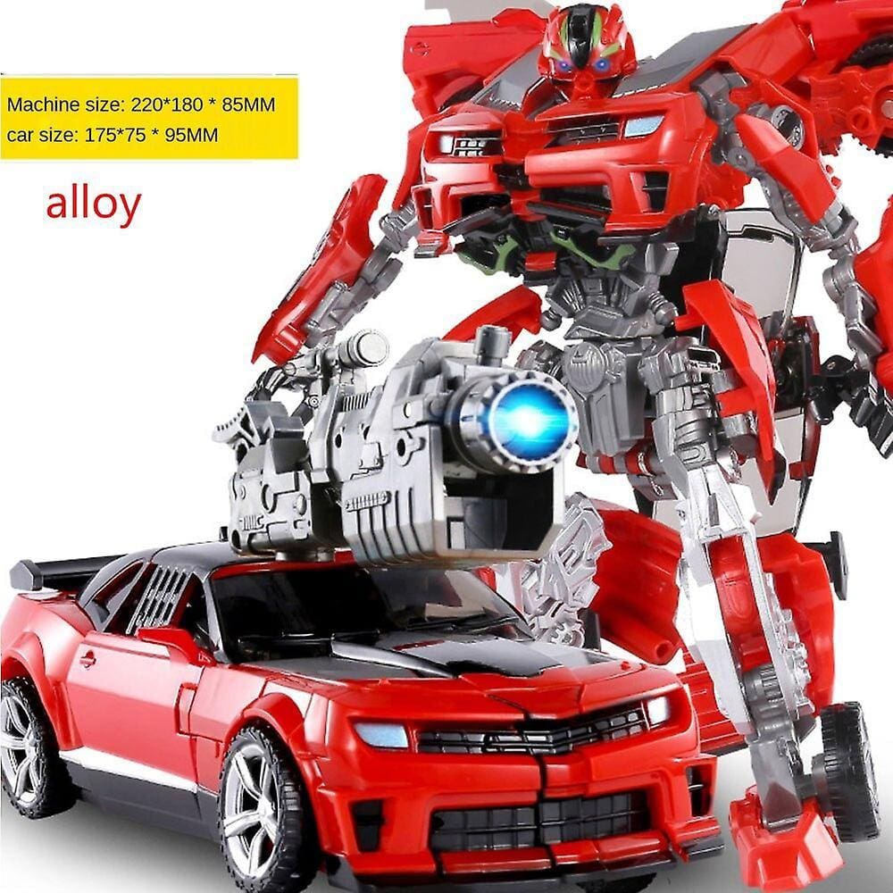 18cm robô de transformação carro de brinquedo modelo anime figura de ação