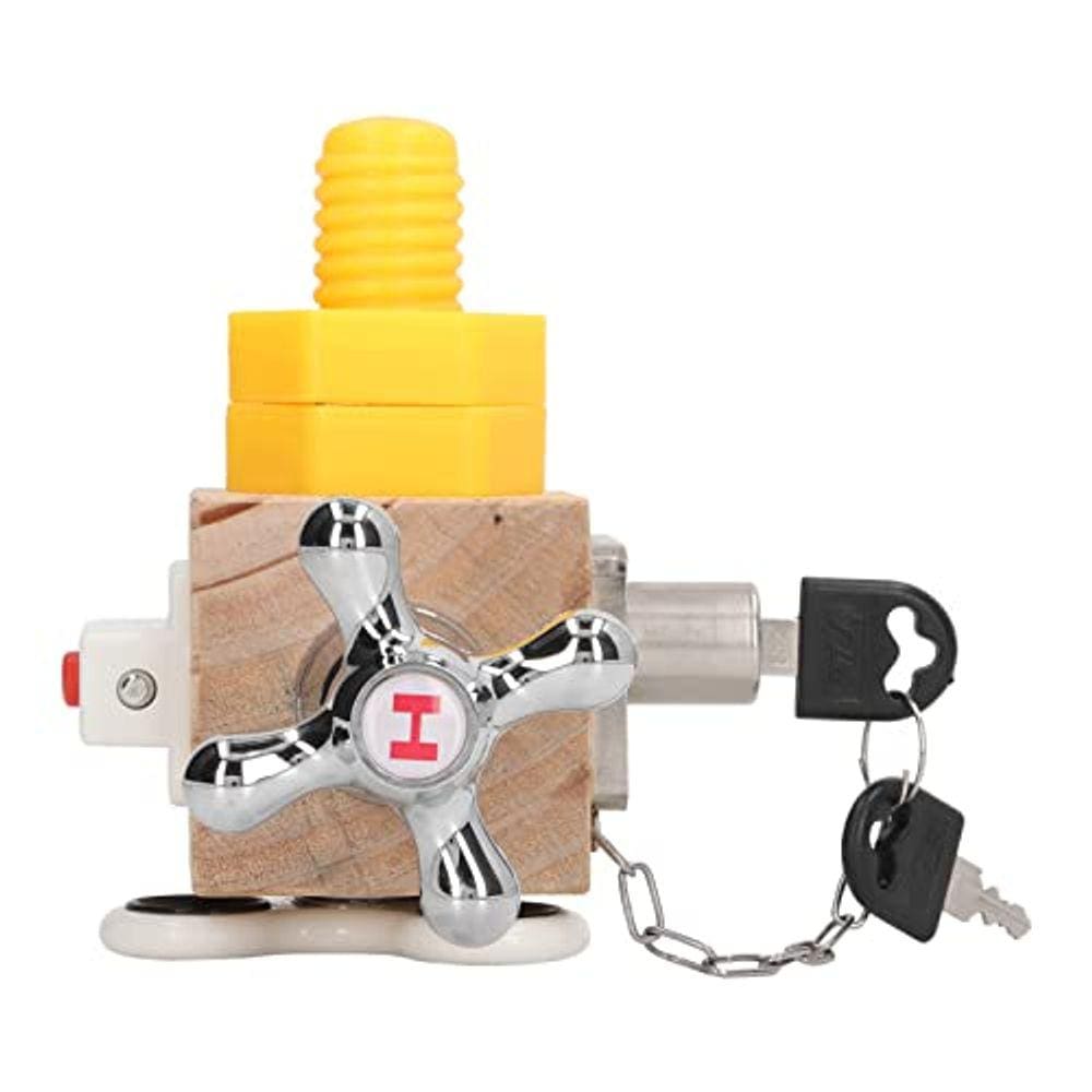 Alomejor Switch Lock Toy, Ultifunctional Early Educacional