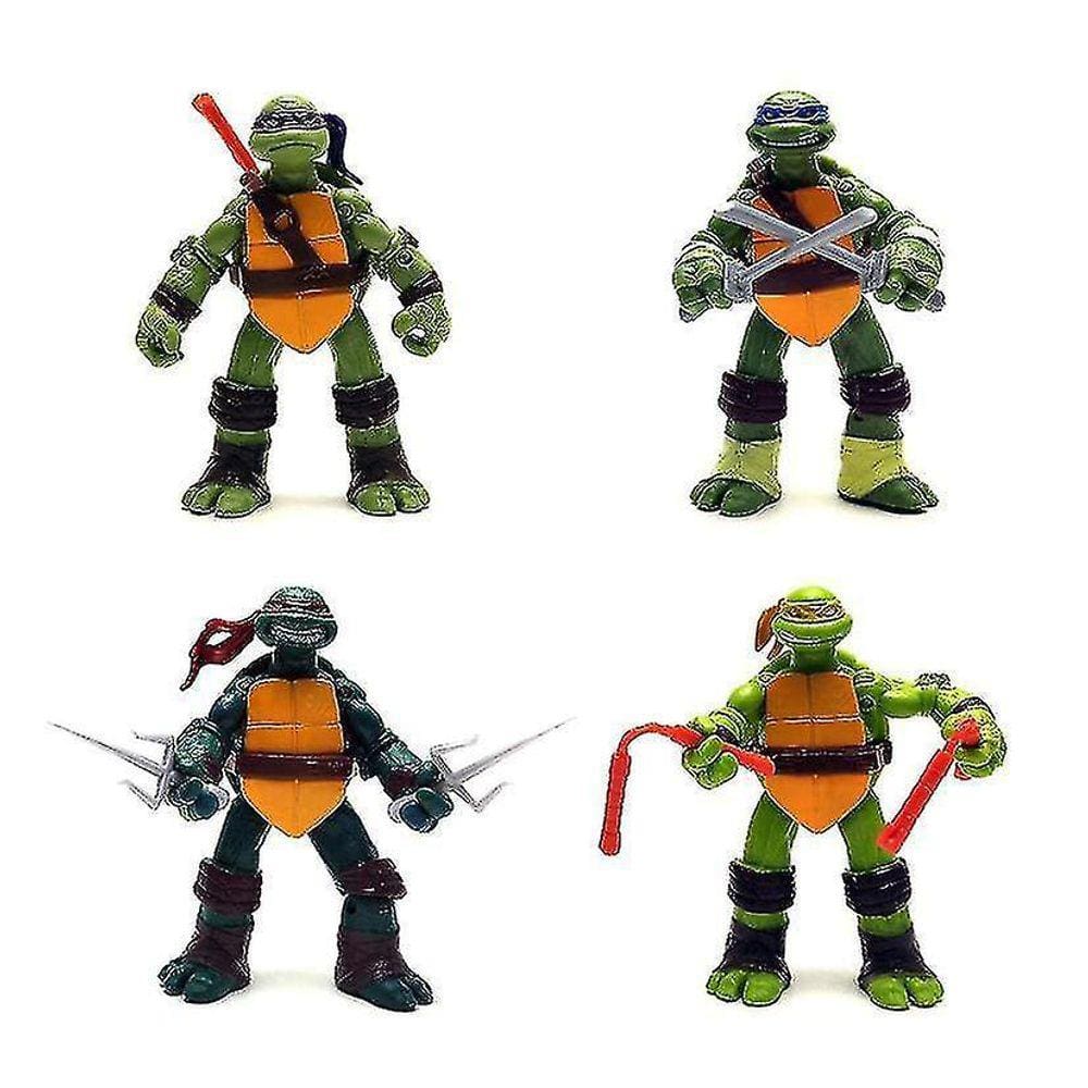 Ninja Turtles Set De 4 Pcs Action Figure Ninja Turtles Toyse
