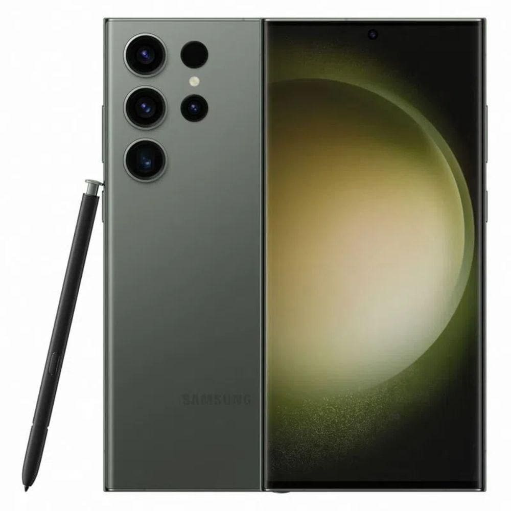 Usado: Samsung Galaxy S23 Ultra 5G 512GB Verde Muito Bom - Trocafone