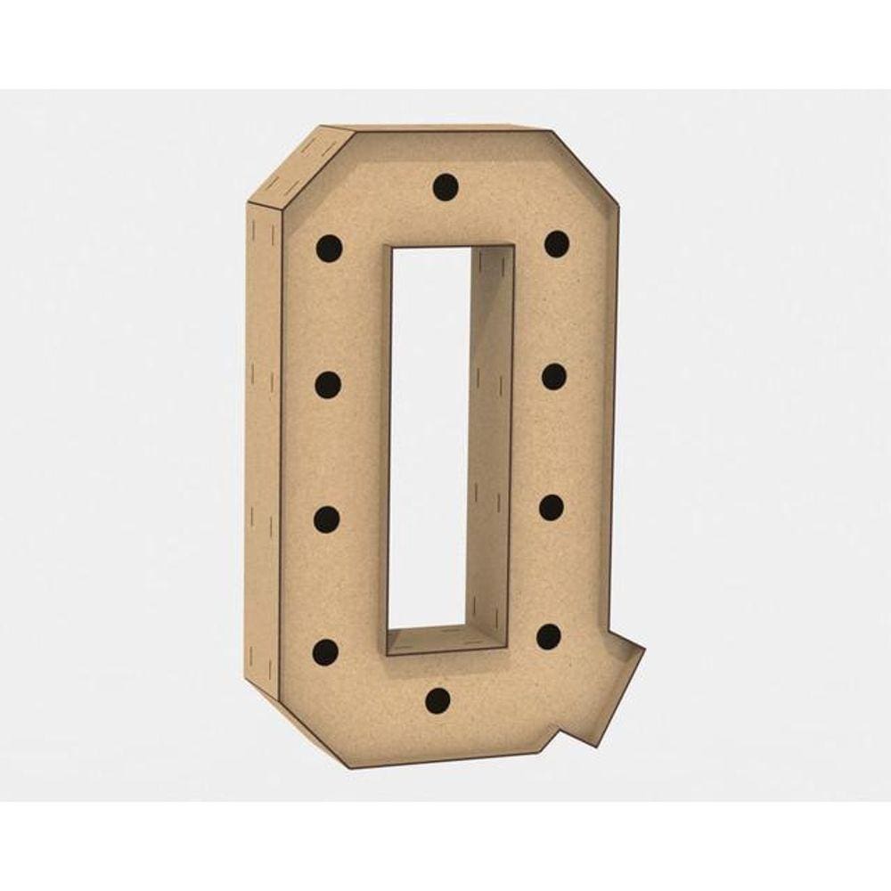 Letra Caixa Grande Mdf 80cm de Altura Decoração