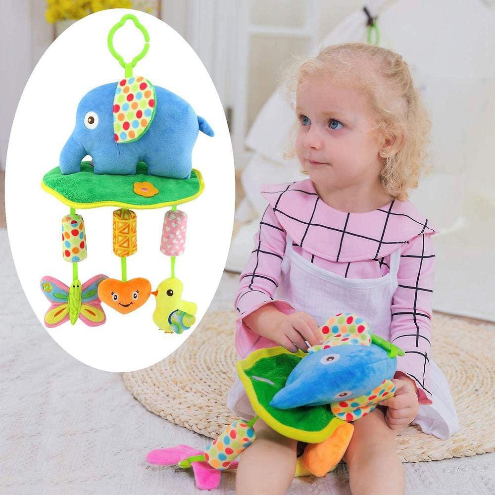 Brinquedos do assento do carro, brinquedos do bebê 3-6 meses, brinquedos do bebê pendurados, Stro