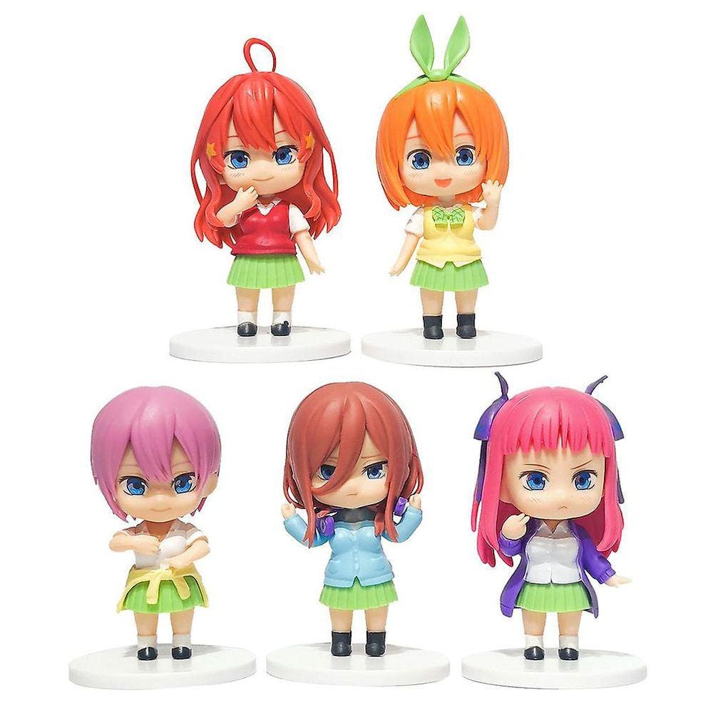5pcs quíntuplos figura modelo de brinquedo