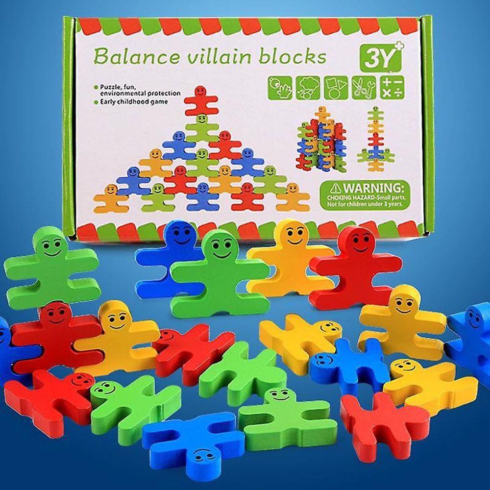16pcs conjunto brinquedo de madeira brinquedos educativos para crianças cedo le