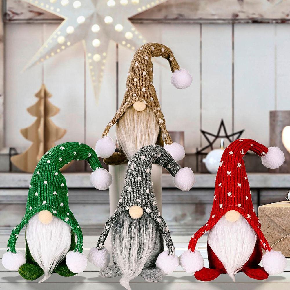 Decorações de Natal Boneca sem rosto Turquia Rudolph Ornaments Doll Boneca sem rosto