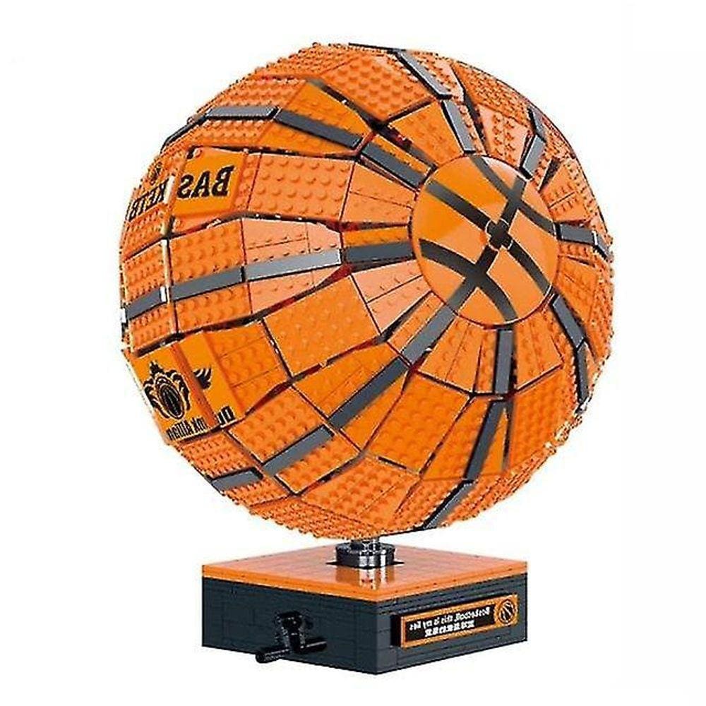 Brinquedos de basquete especialista em blocos de construção de modelos de basquete tijolos de bola esportiva técnica montar