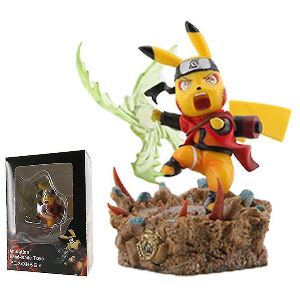Pikachu Cos Naruto Modelo Decoração Boneca estilo 1