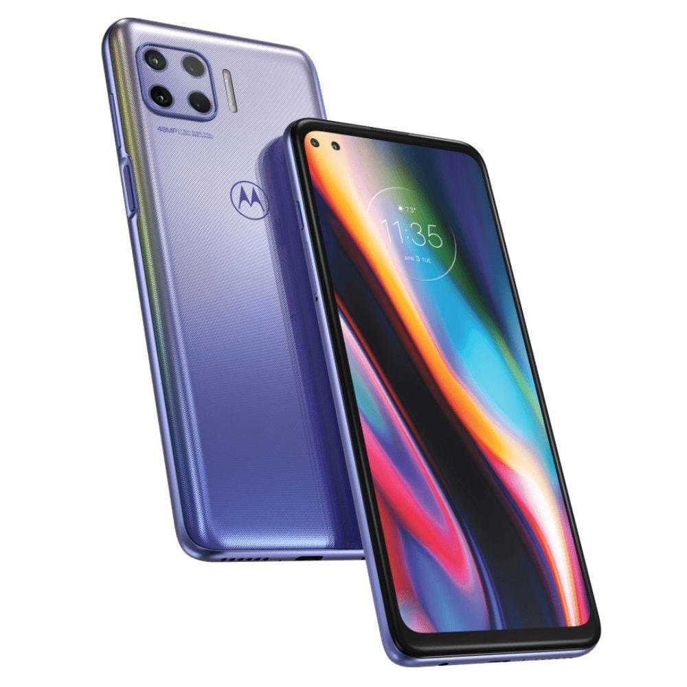 Usado: Motorola Moto G 5G Plus 128GB Lilas Prisma Bom - Trocafone